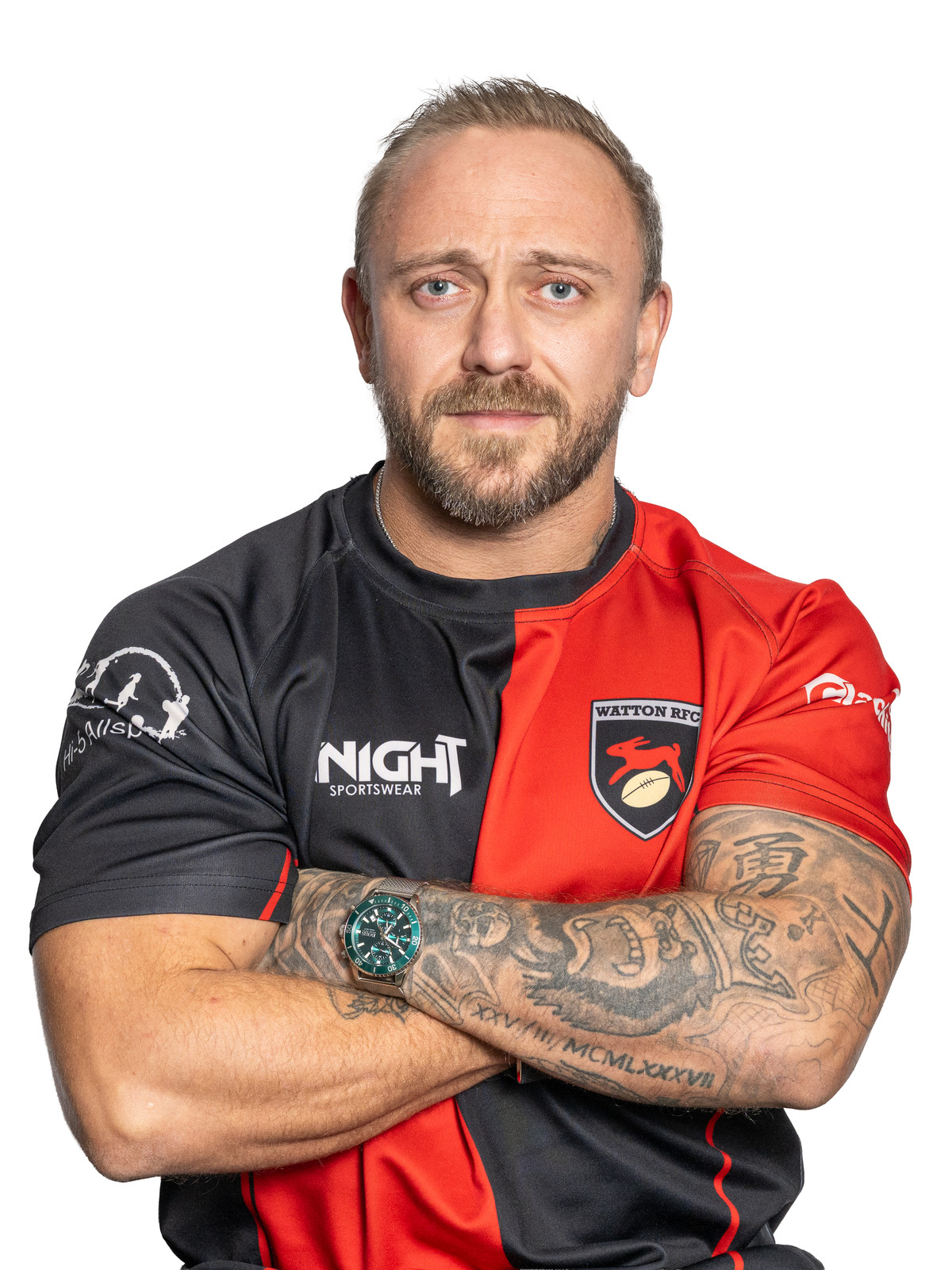 Headshot of Male Rugby player